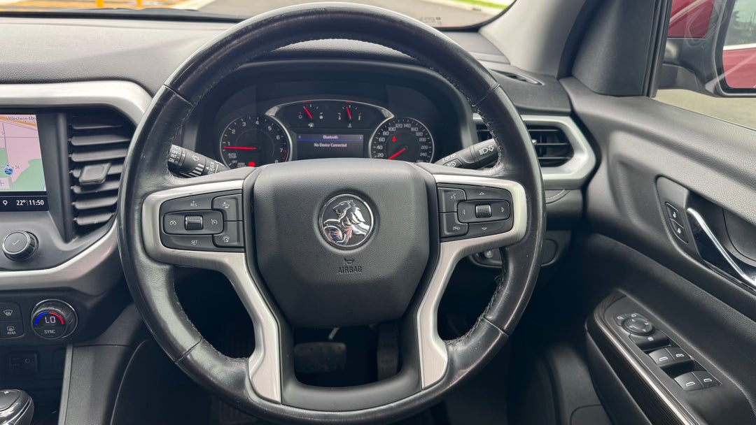 2019 Holden Acadia Lt (awd), Automatic, 78155 km, Steering Wheel Close-up