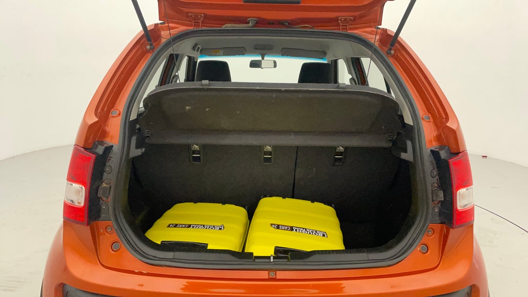 2018 Suzuki Ignis Gl, Manual, 79798 km, Boot Inside View with Luggage
