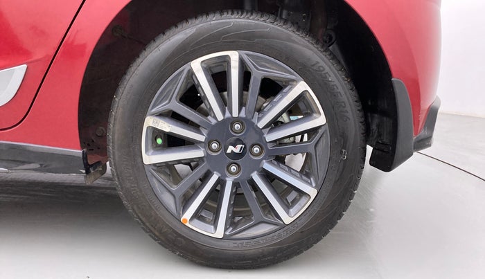 2021 Hyundai NEW I20 N LINE N8 1.0 TURBO GDI IMT, Petrol, Manual, 13,328 km, Left Rear Wheel