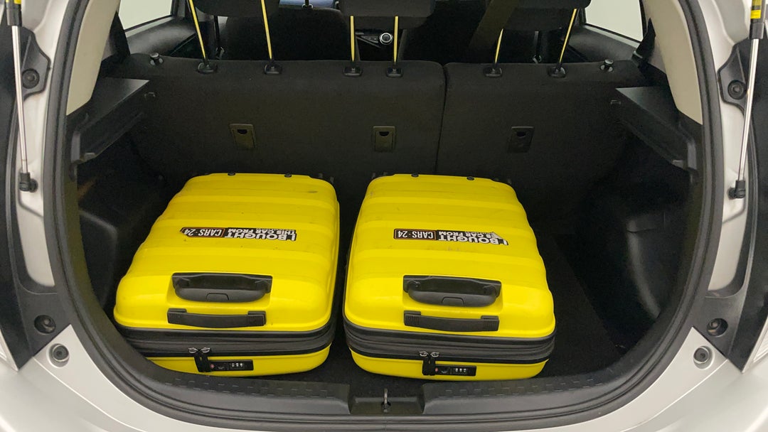 Boot Inside View with Luggage