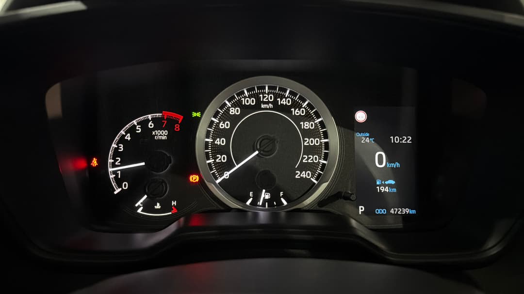 2021 Toyota Corolla Ascent Sport, Automatic, 47239 km, Odometer View