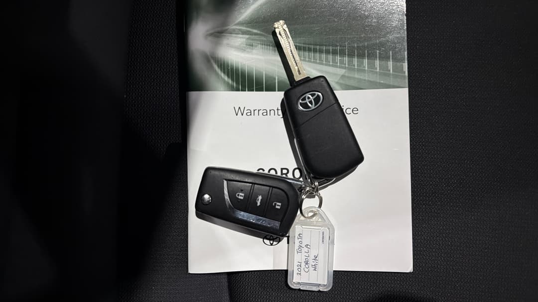 2021 Toyota Corolla Ascent Sport, Automatic, 47239 km, Key Close-up