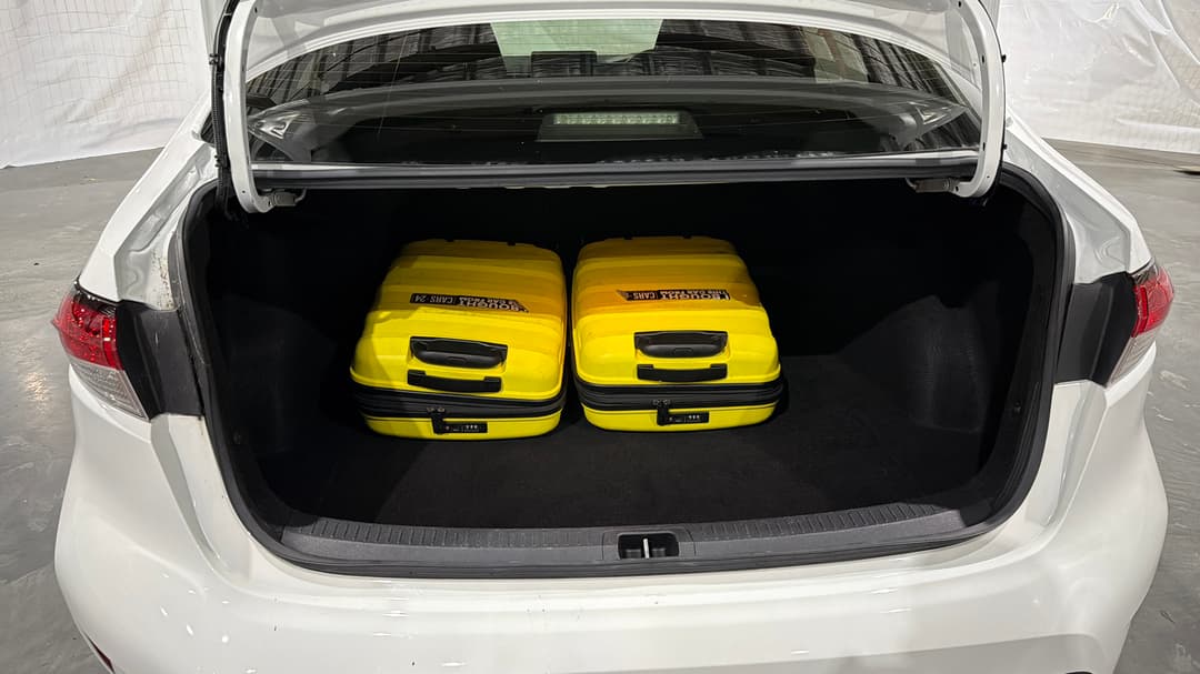 2021 Toyota Corolla Ascent Sport, Automatic, 47239 km, Boot Inside View with Luggage