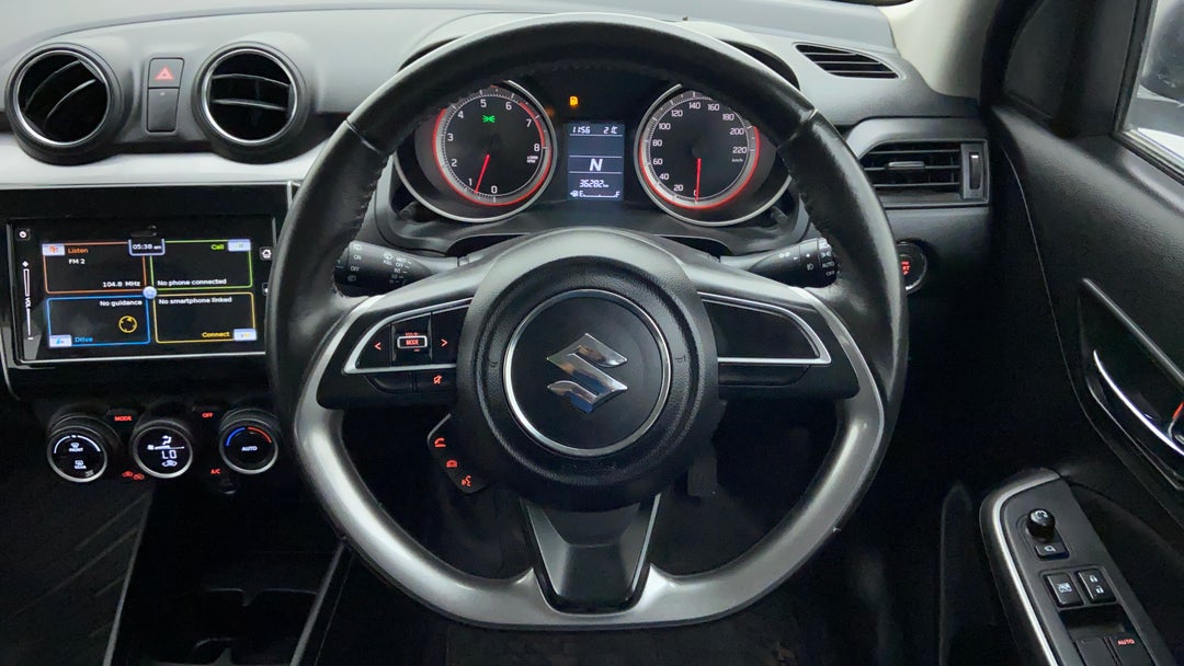 Steering Wheel Close Up