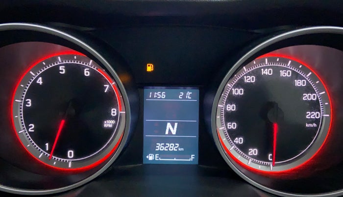2019 Maruti Swift ZXI + AMT, Petrol, Automatic, 36,543 km, Odometer Image