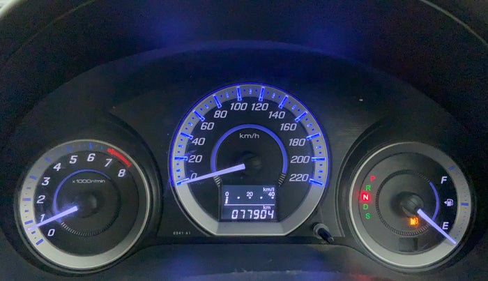 2012 Honda City S AT, Petrol, Automatic, 77,856 km, Odometer Image