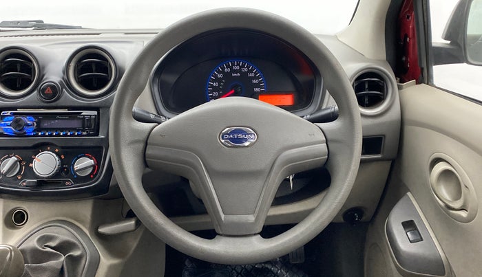 2015 Datsun Go T, Petrol, Manual, 69,003 km, Steering Wheel Close Up