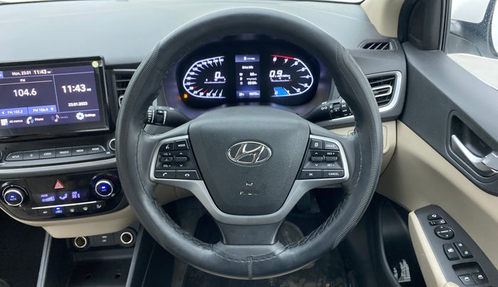 2021 Hyundai Verna SX 1.5 VTVT, Petrol, Manual, 18,273 km, Steering Wheel Close Up