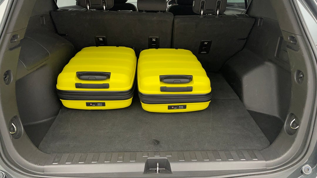 Boot Inside View with Luggage