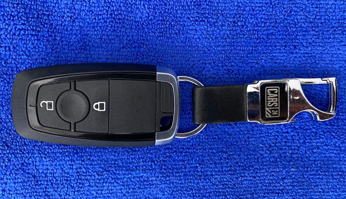 2018 Ford Ecosport TITANIUM + 1.5L PETROL AT, CNG, Automatic, 1,12,071 km, Key Close Up