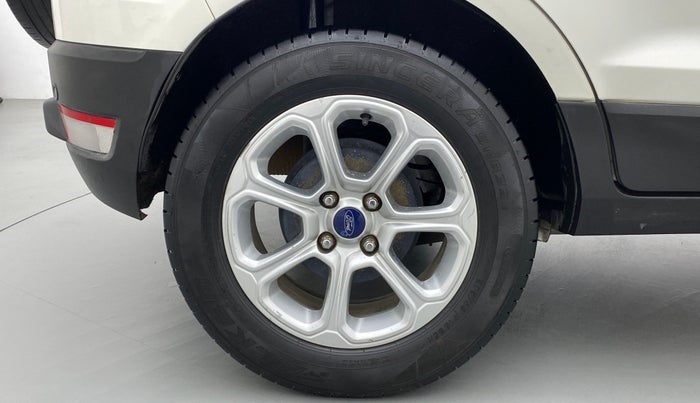 2018 Ford Ecosport TITANIUM + 1.5L PETROL AT, CNG, Automatic, 1,12,071 km, Right Rear Wheel