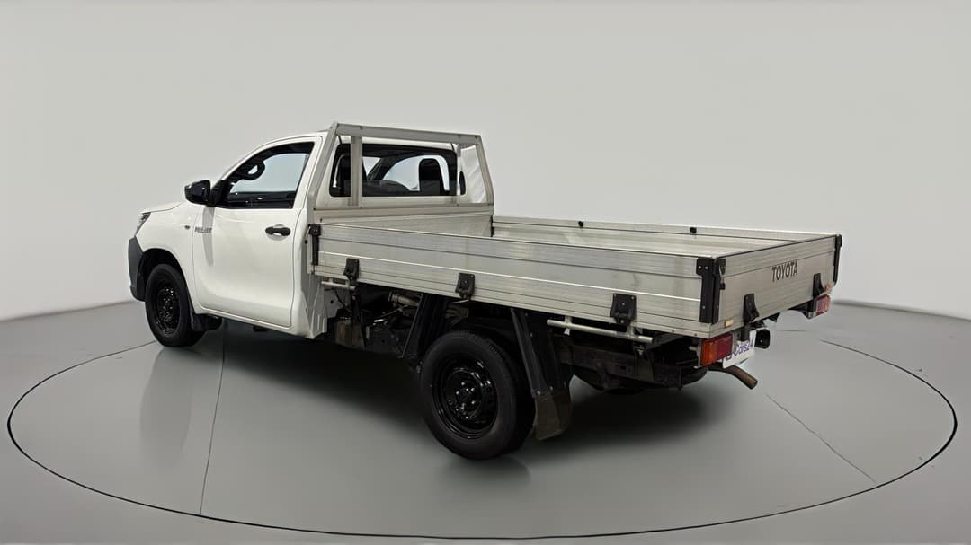 2018 Toyota Hilux Workmate, Automatic, 40536 km, Left Back Diagonal (45- Degree) View
