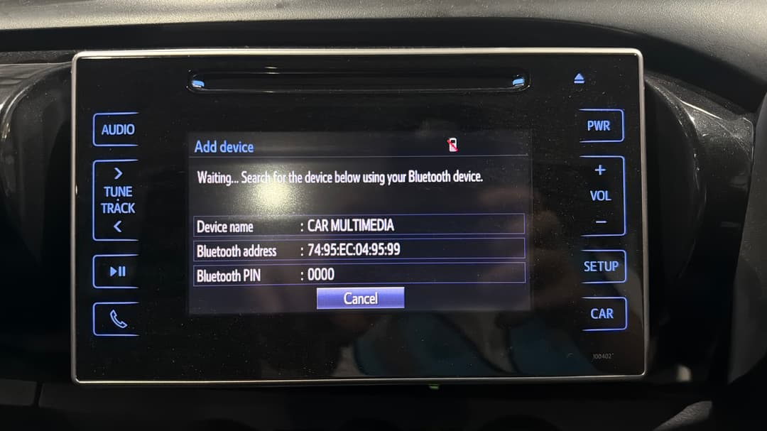 2018 Toyota Hilux Workmate, Automatic, 40536 km, Android/Apple Car Play