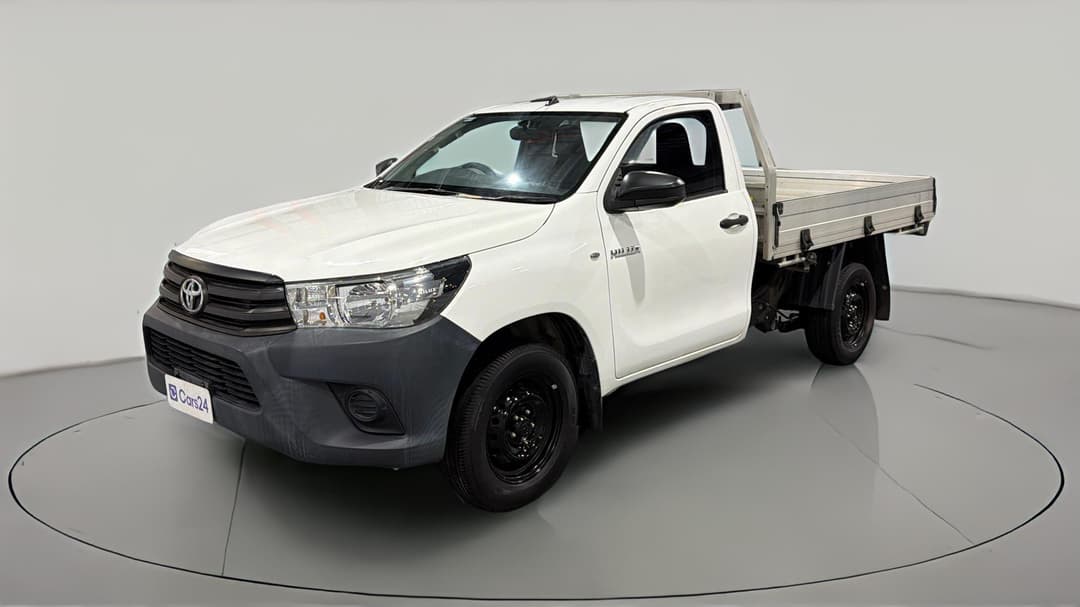 2018 Toyota Hilux Workmate, Automatic, 40536 km, Left Front Diagonal (45- Degree) View
