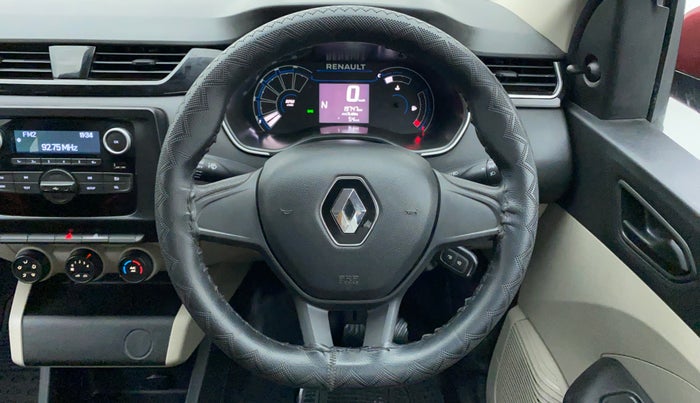 2020 Renault TRIBER RXL AT, Petrol, Automatic, 19,813 km, Steering Wheel Close Up