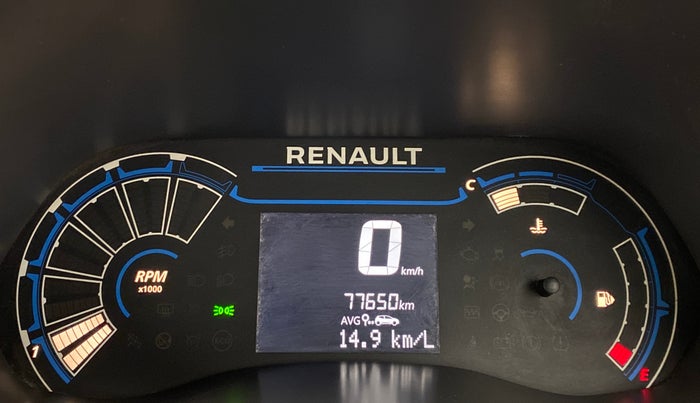 2019 Renault TRIBER 1.0 RXZ, Petrol, Manual, 77,650 km, Odometer Image