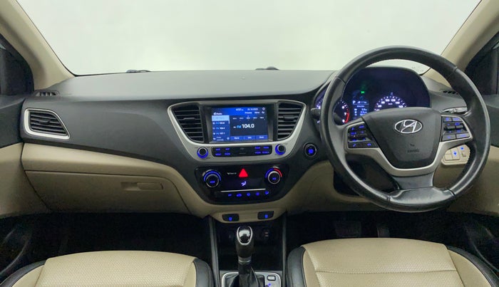 2017 Hyundai Verna 1.6 VTVT SX (O) AT, Petrol, Automatic, 43,550 km, Dashboard