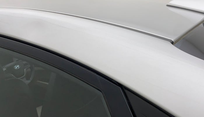 2017 Hyundai Verna 1.6 VTVT SX (O) AT, Petrol, Automatic, 43,550 km, Left C pillar - Slightly dented