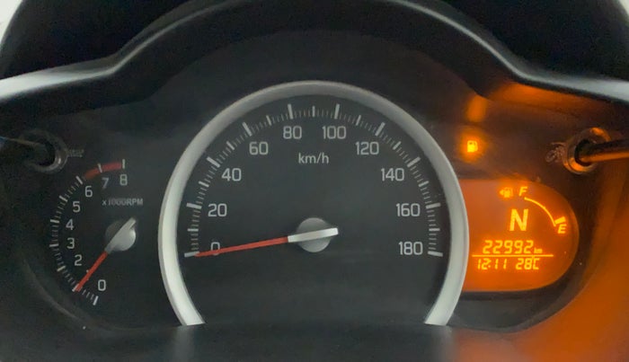 2015 Maruti Celerio VXI AMT, Petrol, Automatic, 23,107 km, Odometer Image
