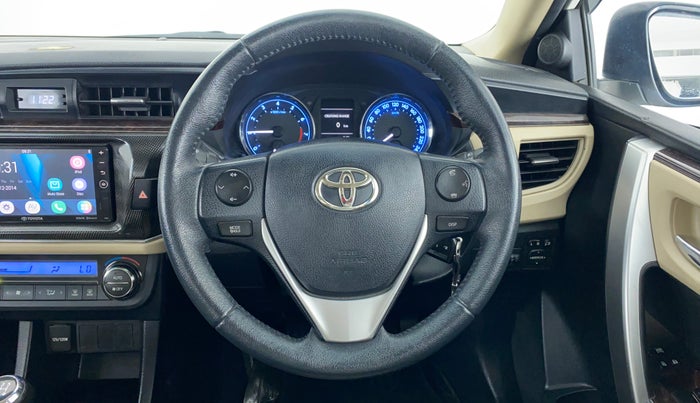 2015 Toyota Corolla Altis G, Petrol, Manual, 38,722 km, Steering Wheel Close Up
