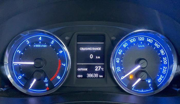 2015 Toyota Corolla Altis G, Petrol, Manual, 38,722 km, Odometer Image