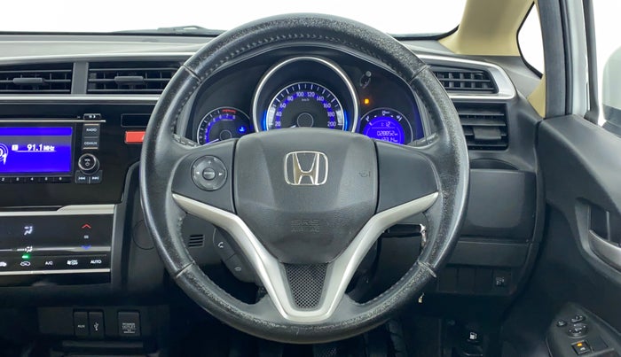 2015 Honda Jazz 1.2 V MT, Petrol, Manual, 29,383 km, Steering Wheel Close Up