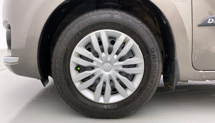 2017 Maruti Dzire VDI AMT, Diesel, Automatic, 1,09,888 km, Left Front Wheel