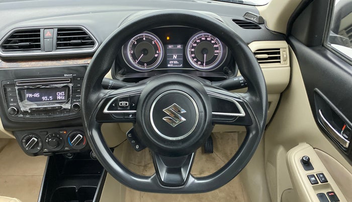 2017 Maruti Dzire VDI AMT, Diesel, Automatic, 1,10,105 km, Steering Wheel Close Up