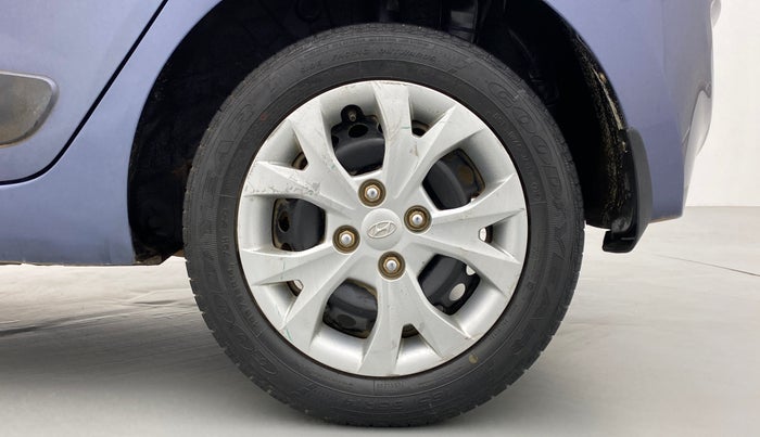 2013 Hyundai Grand i10 SPORTZ 1.2 KAPPA VTVT, Petrol, Manual, 72,603 km, Left Rear Wheel