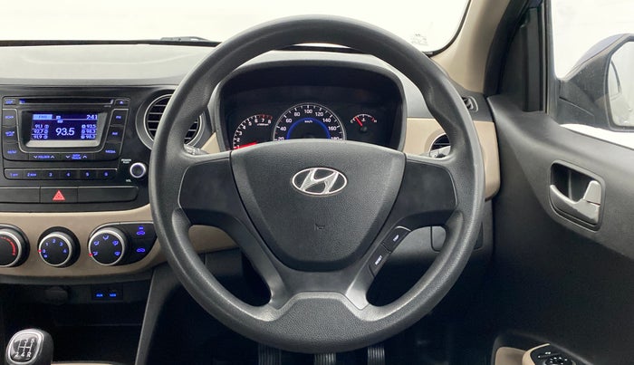 2013 Hyundai Grand i10 SPORTZ 1.2 KAPPA VTVT, Petrol, Manual, 72,603 km, Steering Wheel Close Up
