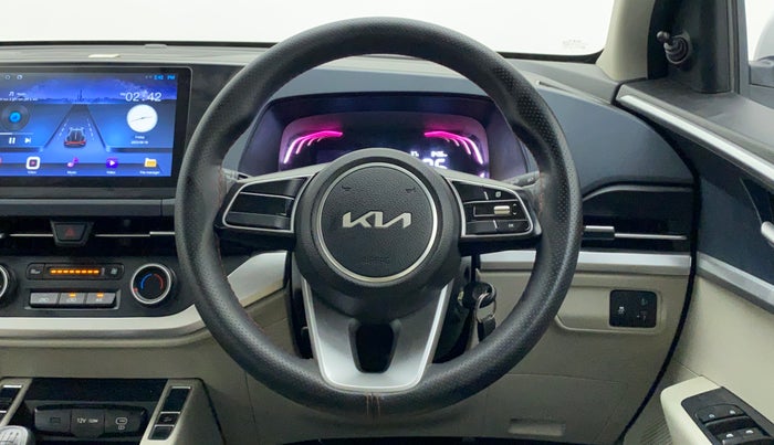 2022 KIA CARENS PRESTIGE 1.4 PETROL 7 STR, Petrol, Manual, 8,436 km, Steering Wheel Close Up