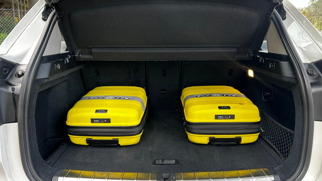 Boot Inside View with Luggage