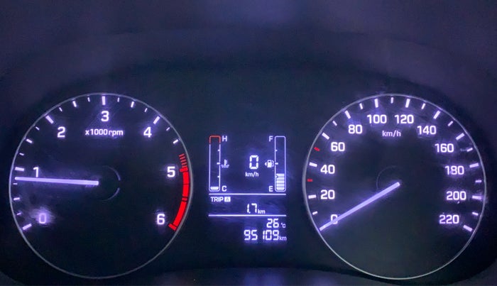 2017 Hyundai Creta 1.4 S PLUS CRDI, Diesel, Manual, 95,378 km, Odometer Image