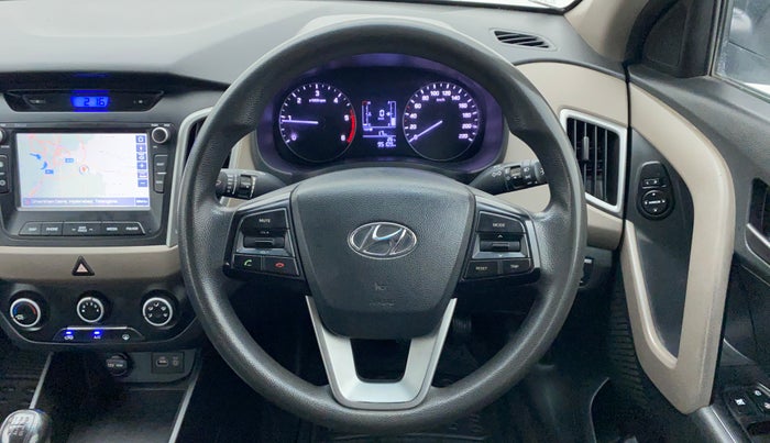 2017 Hyundai Creta 1.4 S PLUS CRDI, Diesel, Manual, 95,378 km, Steering Wheel Close Up