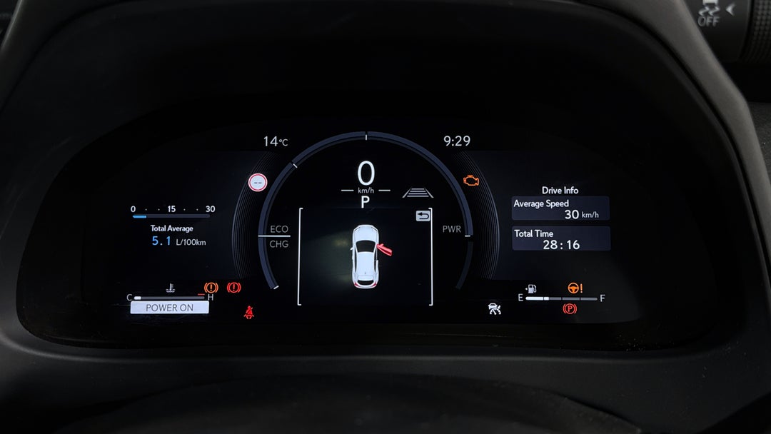 2024 Lexus Ux300h Luxury Hybrid, Automatic, 34128 km, Odometer View