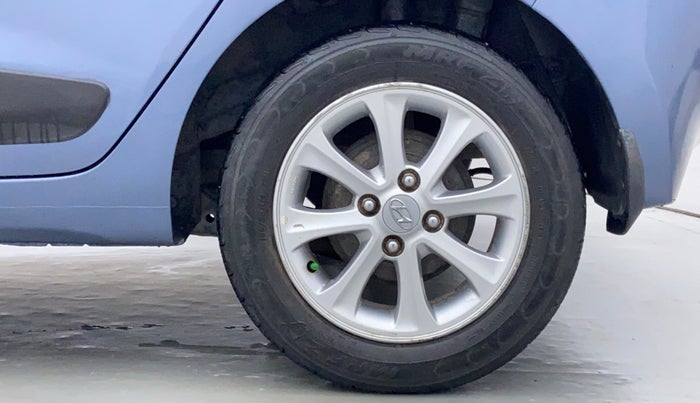 2015 Hyundai Grand i10 ASTA 1.2 VTVT, Petrol, Manual, 69,625 km, Left Rear Wheel
