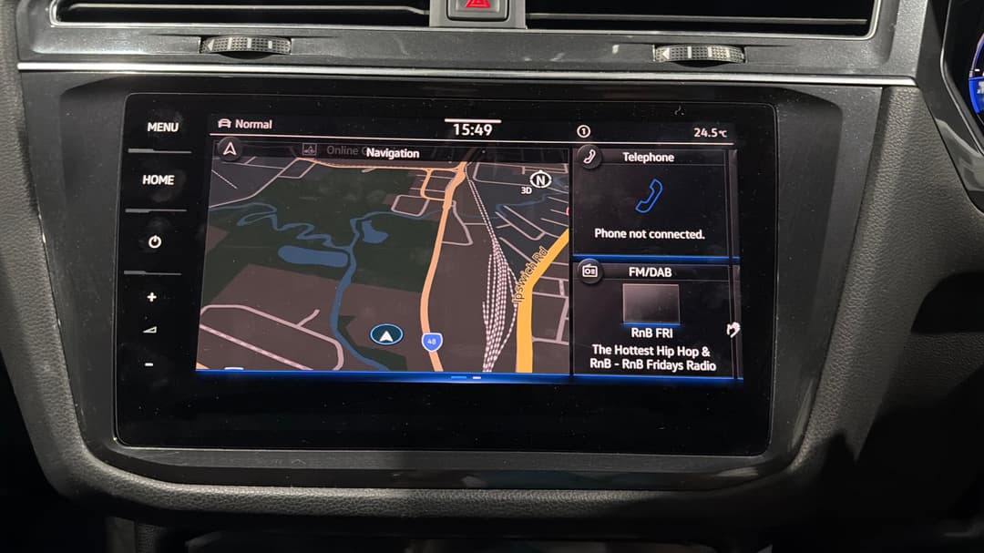 2022 Volkswagen Tiguan Allspace 162tsi R-line, Automatic, 82894 km, Infotainment System