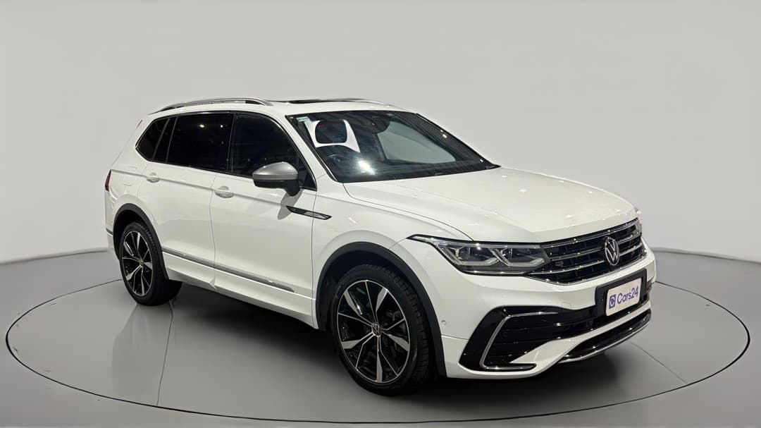 2022 Volkswagen Tiguan Allspace 162tsi R-line, Automatic, 82894 km, Right Front Diagonal (45- Degree) View