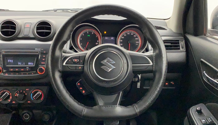 2018 Maruti Swift VXI AMT, Petrol, Automatic, 25,687 km, Steering Wheel Close Up