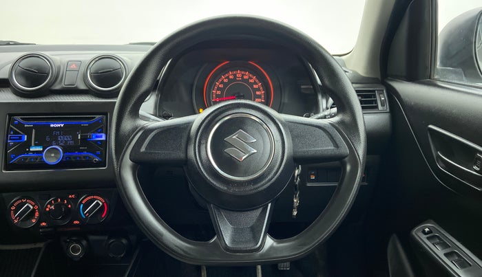 2020 Maruti Swift LXI D, Petrol, Manual, 12,490 km, Steering Wheel Close Up