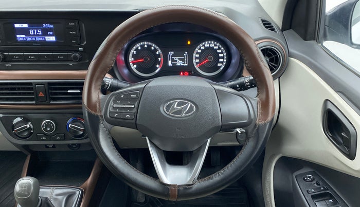 2020 Hyundai AURA S 1.2 CNG, CNG, Manual, 28,275 km, Steering Wheel Close Up