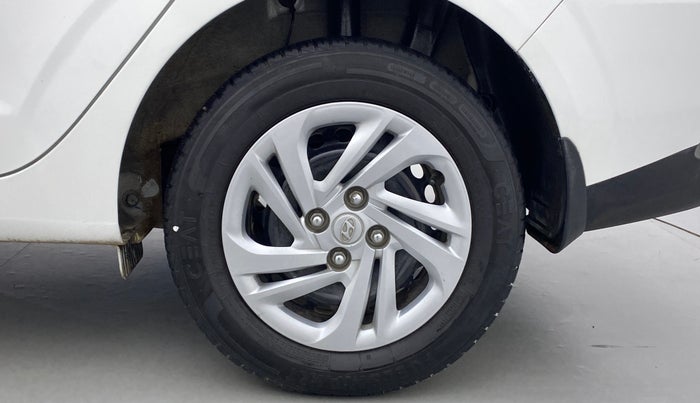 2020 Hyundai AURA S 1.2 CNG, CNG, Manual, 28,275 km, Left Rear Wheel