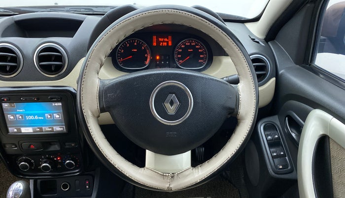 2013 Renault Duster 85 PS RXL OPT, Diesel, Manual, 75,250 km, Steering Wheel Close Up