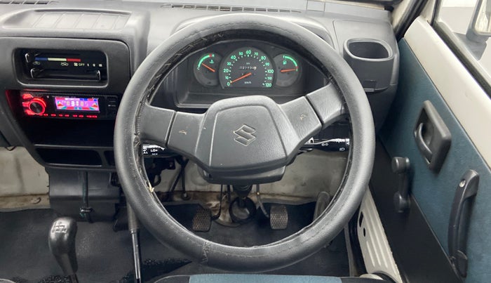 2017 Maruti OMNI E 8 STR, Petrol, Manual, 27,921 km, Steering Wheel Close Up