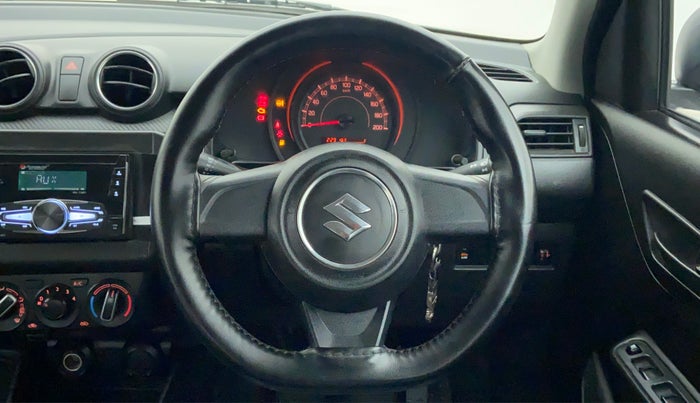 2020 Maruti Swift LXI D, Petrol, Manual, 18,208 km, Steering Wheel Close Up