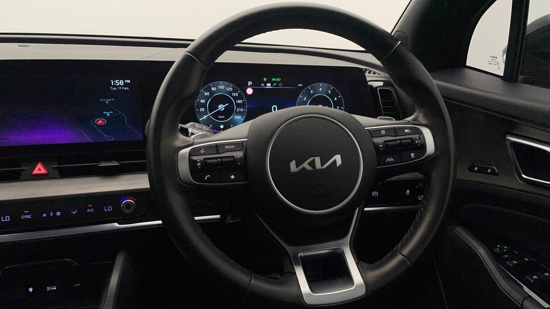 2022 Kia Sportage Gt-line (AWD), Automatic, 84384 km, Steering Wheel Close-up