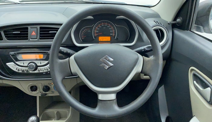 2015 Maruti Alto K10 VXI P, Petrol, Manual, 44,037 km, Steering Wheel Close Up
