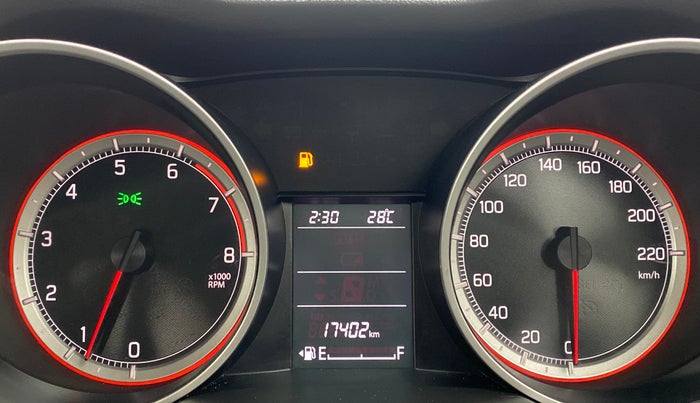 2018 Maruti Swift ZXI D, Petrol, Manual, 17,442 km, Odometer Image