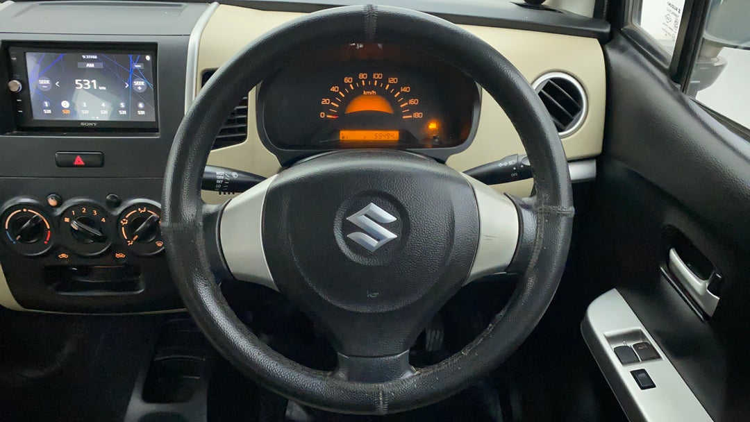 Steering Wheel Close Up