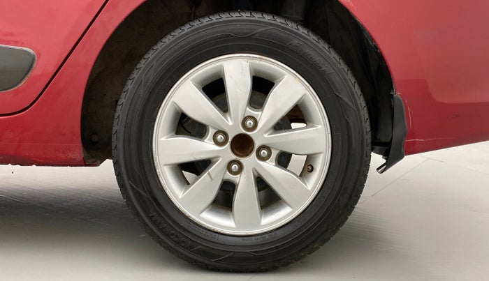 2014 Hyundai Xcent S 1.2 OPT, Petrol, Manual, 86,608 km, Left Rear Wheel